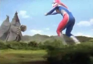 Zombayu vs. Ultraman Dyna Flash Type