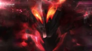 Kad Ultraman Belial diimbas (Versi permulaan)