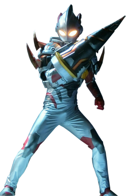 Ultraman X Denpagon Armor Render