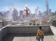 Ryu angrily blamed Mebius for ignoring the fact that the city was destroyed because he only wanted to defeat the monster.