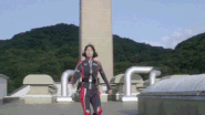 Tachibana's Transformation into Ultraman Nexus