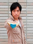 Yoshioka as Gamu Takayama in Ultraman Orb THE ORIGIN SAGA[2]