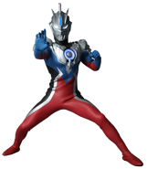 Ultraman orb emerium slugger suit render