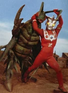 Virmin vs Ultraman Leo
