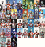 Ultraman Suit Evolution