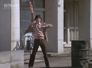 Takeshi raises the Bright Stick