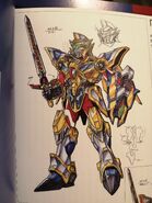 Gridman II in full color, resembling the first Gridman.