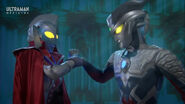 Ultraman Zero reveals that he was always on to Jather's trick