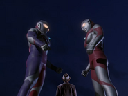 Tiga, Eiji & Ultraman