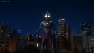 Tiga appears in the movie