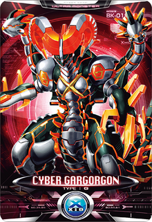 Ultraman X Cyber Gargorgon Card