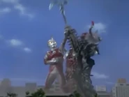 Ace dislodges Baraba's ax