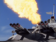 Triple-barrel close range launchers