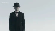 Okabe as the Man in the White Mask in Ultraman Arc