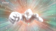 Ultraman Dyna's transformation sequence in Mega Monster Battle: Ultra Galaxy Legend The Movie