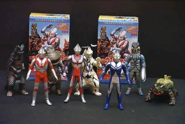 2001 Banpresto Japan Ultraman DX Big Size Sofubi Figure Special Ultraseven New