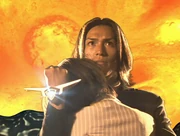 Fujimiya saves Reiko who is kidnapped by Deathbringer.