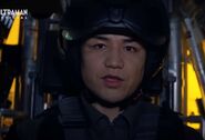 Iwata as a GAFJ Pilot in Ultraman Z