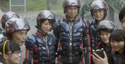 The members of Xio reunite with the returning Daichi/X.