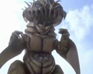 An under head shot of Bazob