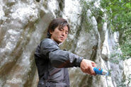 Elite's host portrayed by Ekin Cheng