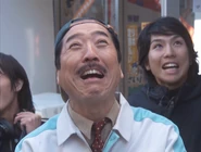 Kikuchi as President of the Kikuchi Electric Appliances Company in Ultraman Mebius