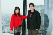 Kaoru Ukawa and Katsuyuki Yamazaki together for an interview in 2022[3][4]