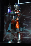 Live-action suit at Comic Con 2017