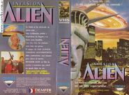 Argentine VHS release of Ultraman - The Alien Invasion