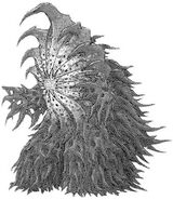 This monster, judging by his appearance, is made from sea weed. It looks very similar to Greenmons.