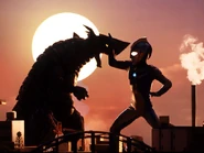 Ultraman Cosmos vs Neldorand Mechalator