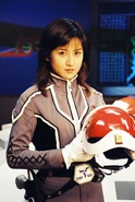 Ukawa as Satomi Hayakawa in Ultraseven 1999: The Final Chapters Hexalogy