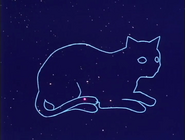 The Felis Constellation: The red star is Ultra Nyan's homeworld