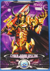 Ultraman X Cyber Judar Spectre Card