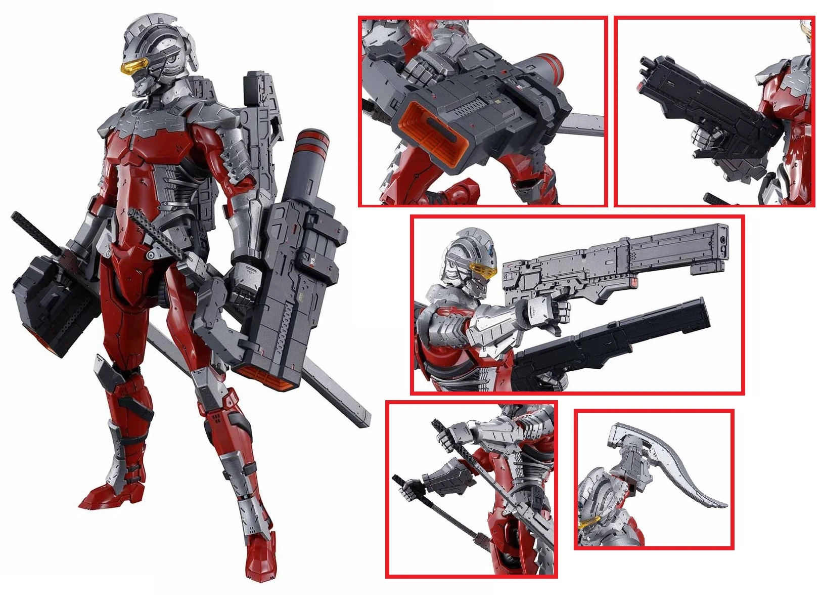 1/12 ULTRAMAN SUIT Ver 7.3 (FULLY ARMED) 1/12 ULTRAMAN SUIT Ver7.3