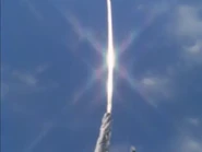 Ace Blade's first appearance, being summoned by Ace as a last-ditch attack against Doragory