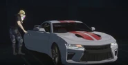White Sports Car