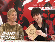 Daikichi alondside Takeshi Tsuruno