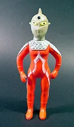Standard size, Ultraseven by Marusan. 9" inches tall