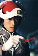 Yamazaki as Masaki Kazamori in Ultraseven 30th Anniversary Memorial Trilogy
