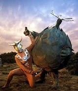 Kendoros vs Ultraman Leo