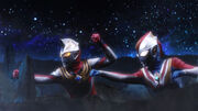 Ultraman Justice Crusher Mode & Cosmos Future Mode