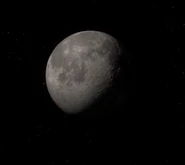 Moon seen in Ultraman Saga