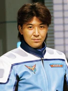 Shima as Harumitsu Hiura in Ultraman Cosmos