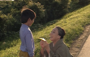 Takeshi as a child
