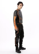 Nakamura wearing an Ultraman Decker era GUTS-Select uniform[5][6]