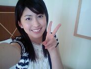Hitomi cute selfie