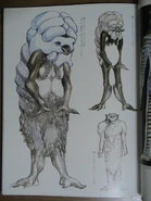 M1's concept art along with early sketches for M2