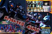 Chaos Ultraman and Chaosroid appeared