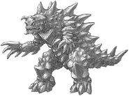 This dinosaur-like monster was made of rock. It would later inspire Gromite.